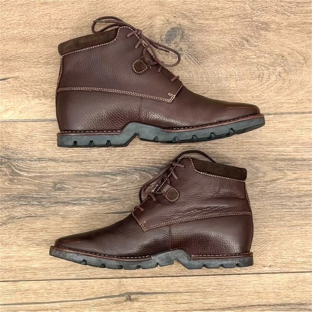 Cole Haan Country Women's Size 10 B Brown Leather Waterproof Chukka Ankle Boots - Picture 7 of 9